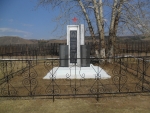 Обновленный памятник,землякам погибшим на полях ВОВ