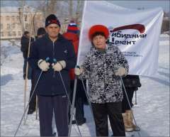 «Сибирский цемент» организовал для работников соревнования по зимним видам спорта