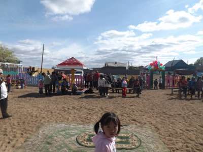 Детская площадка в Хурамше