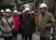 Тимлюйский цементный завод посетили специалисты из Монголии
