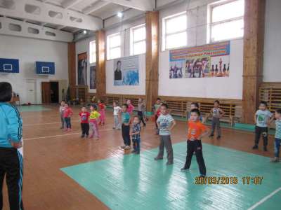 Праздник спорта в 'Ургы' дошкольная группа в Корсаково. Фото.