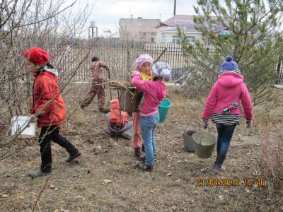 В Корсаково  - субботник!