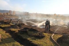 В Кабанском районе сократилось количество торфяных пожаров