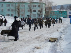 В Кабанском районе прошла военно-спортивная игра «Зарница»