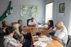 Глава Кабанского района провел встречу с журналистами газеты «Байкальские огни»