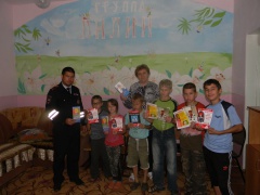 Сотрудники ГИБДД Кабанского района посетили Клюевский центр для несовершеннолетних
