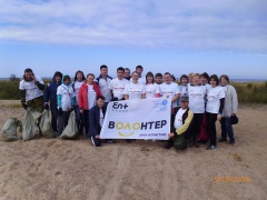 Сотрудники Администрации района приняли участие во Всероссийском волонтерском экологическом марафоне «360 минут»
