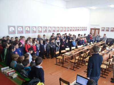 Первый этап Первенства школьной лиги по шахматам в Корсаково