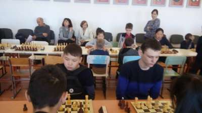 На шахматных баталиях в Корсаково